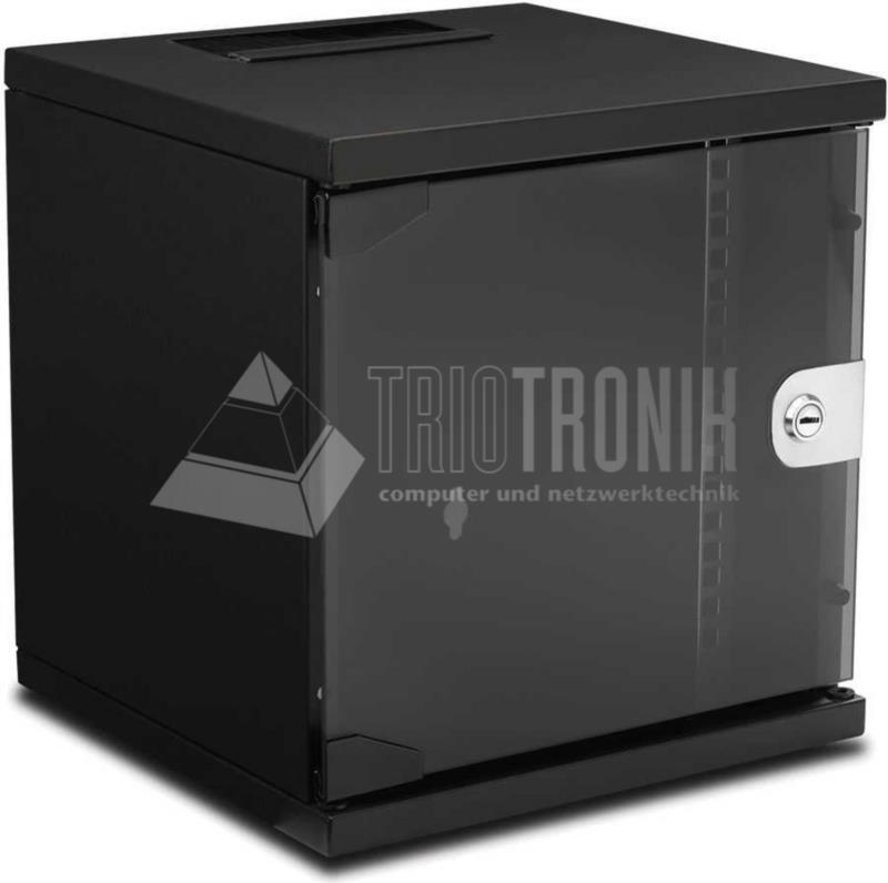 Wirewin WCAB 10 312X300X9U BL Rack 9U Wandmontiertes Regal Schwarz (WCAB 10 312X300X9U BL)