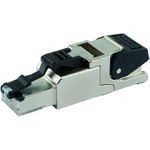 Telegärtner J00026A2112 RJ-45 Schwarz - Edelstahl Drahtverbinder (J00026A2112)