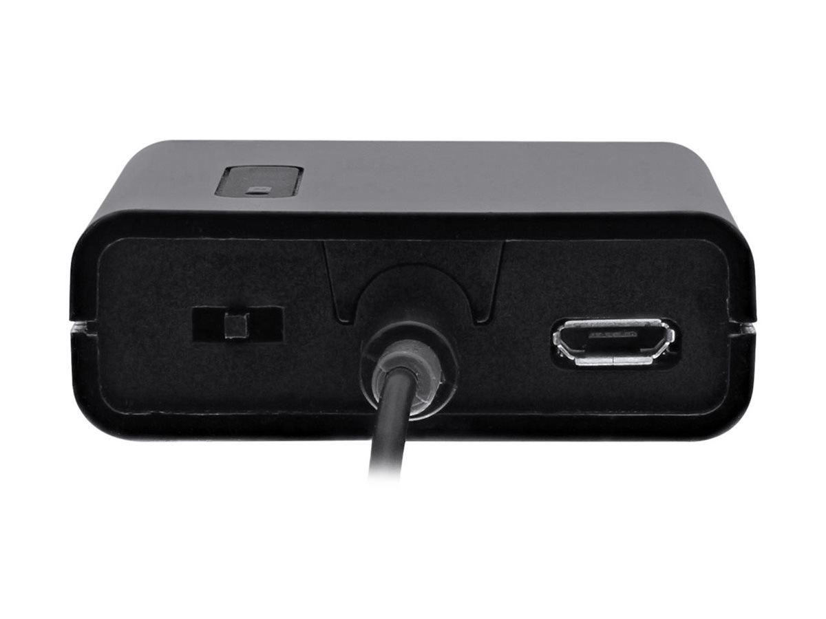 InLine® Mobiler Stereo Kopfhörer-Verstärker mit Bass-Boost, 3,5mm Klinke, Schwarz