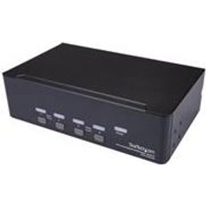 StarTech.com Port Dual DisplayPort KVM Switch - DP KVM Switch - 4K (60Hz) - K...