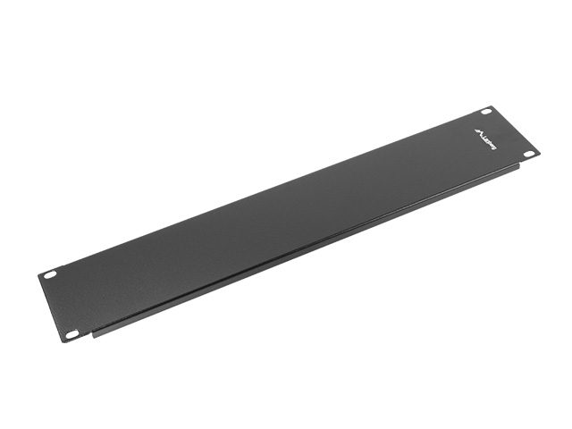 Lanberg AK-1402-B Blindabdeckung 2U für 19"-Rack Schwarz