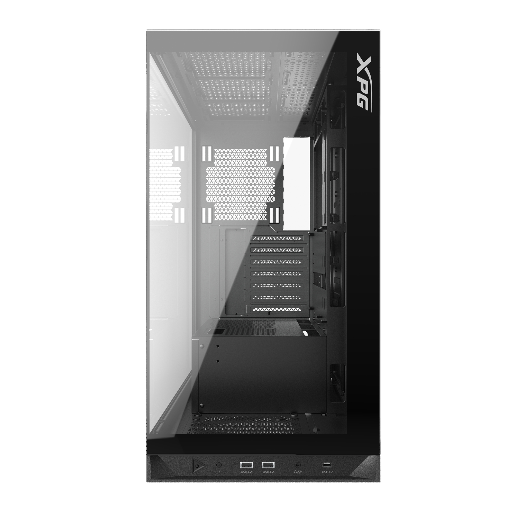 XPG INVADERXMT Midi Tower ATX Gehäuse Schwarz