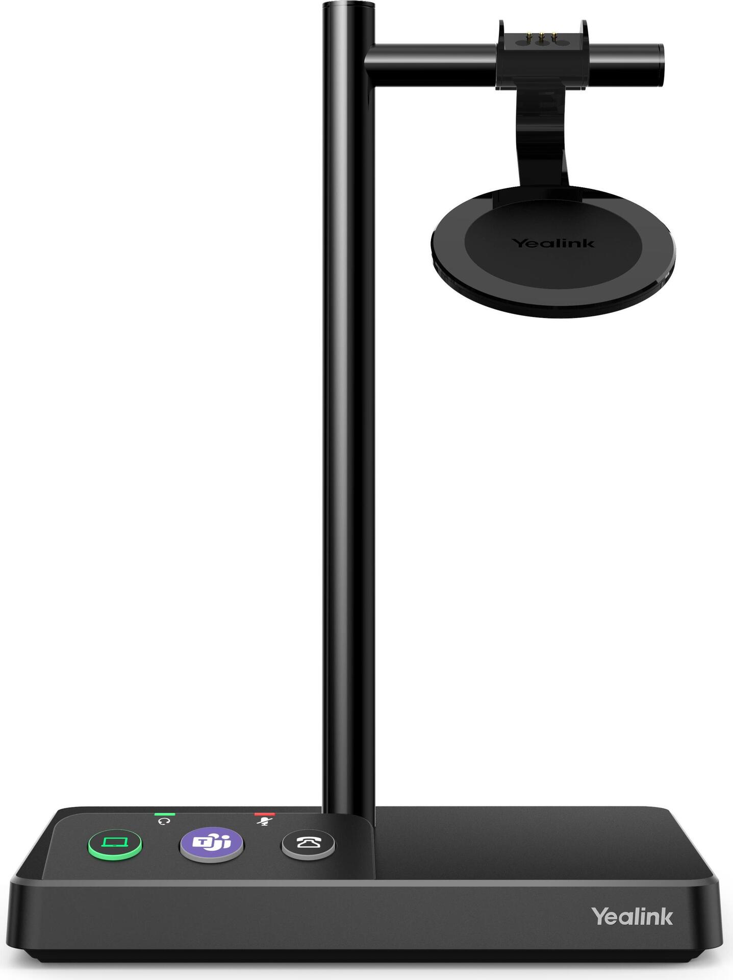 Yealink WH62 Mono UC DECT Wireless Headset Schwarz