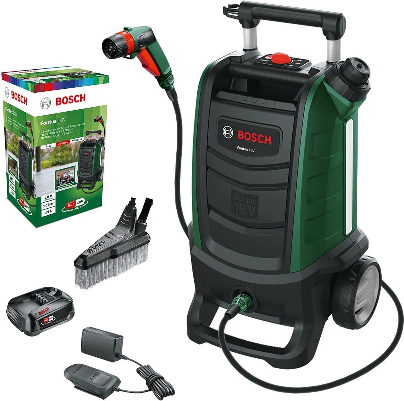 Bosch Home and Garden Fontus Gen II Hochdruckreiniger 20 bar Kaltwasser (06008B6101)