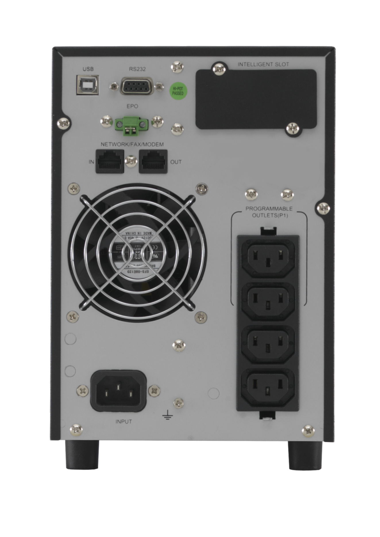 Online USV XANTO 700 USV 700 VA 700 W Online-Doppelwandler Tower Schwarz