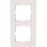 KOPP Abdeckrahmen 2-fach HK07 PURE (157 x 86 x 9,5 mm | IP20 | Klemmbefestigung) - in reinweiß (406929008)
