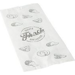 PAPSTAR Fleischerbeutel, Kraftpapier, gefädelt, klein Materialstärke: 40 g/qm, mit 2-farbigem Neutraldruck, - 1 Stück (82664)