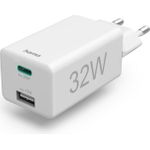 Hama 00201691 Ladegerät für Mobilgeräte Smartphone - Tablet Weiß AC Schnellladung Indoor (00201691)