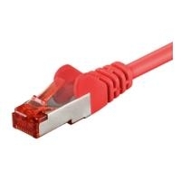 Wentronic Goobay CAT 6 Patchkabel, S/FTP (PiMF), Rot, 5 m - LSZH halogenfrei, Kupfer (68281)