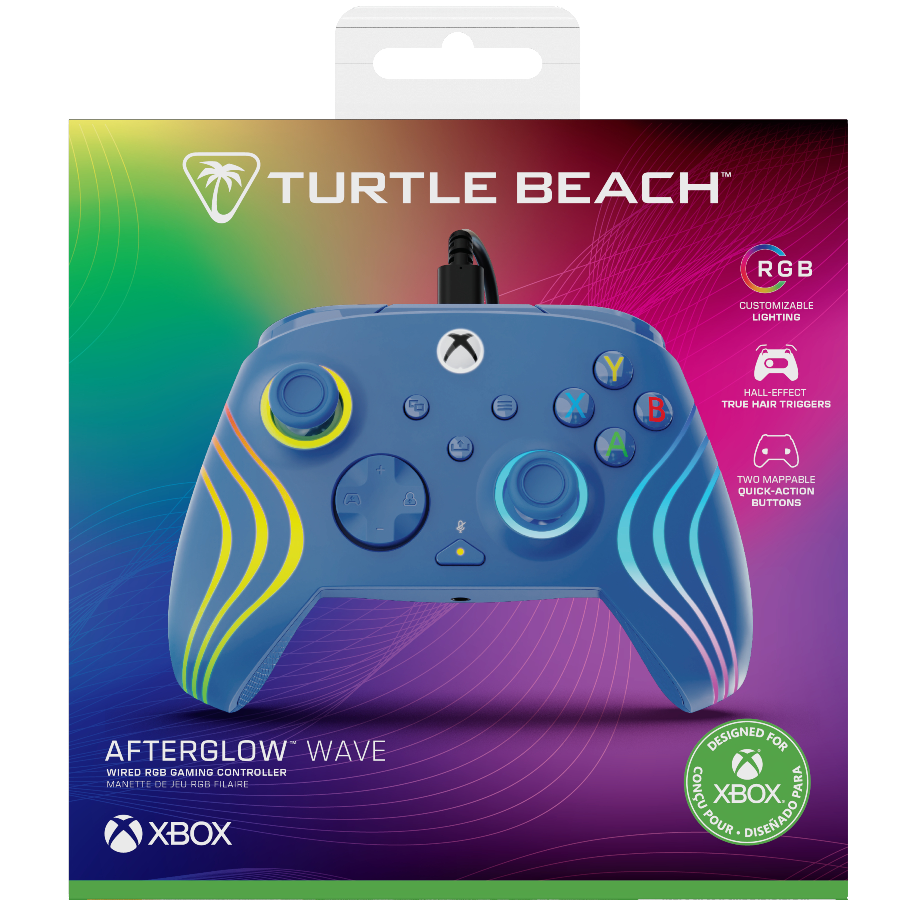 Turtle Beach Afterglow Wave Kabelgebundener Controller Blau