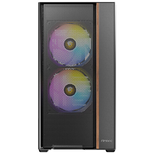 Antec Flux Rear Midi Tower ATX/mATX/Mini-ITX Schwarz
