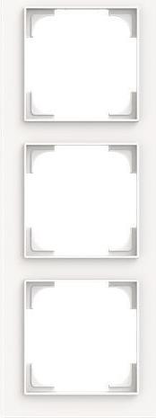 BJ Abdeckrahmen 3-fach 1723-44M Busch-art linear studioweiß matt 1 (2CKA001754A4854)