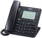 PANASONIC KX-NT630NE-B IP-Systemtelefon schwarz 6 Zeilen LCD Display bel. 6 x 4 flexible Funktionstasten 2,5 mm Headset Buchse PoE (KX-NT630NE-B)