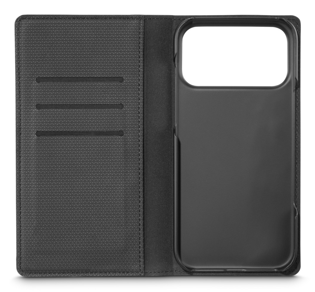 Black Rock Booklet "The Classic" für Apple iPhone 17 Pro Max 6,9" Schwarz