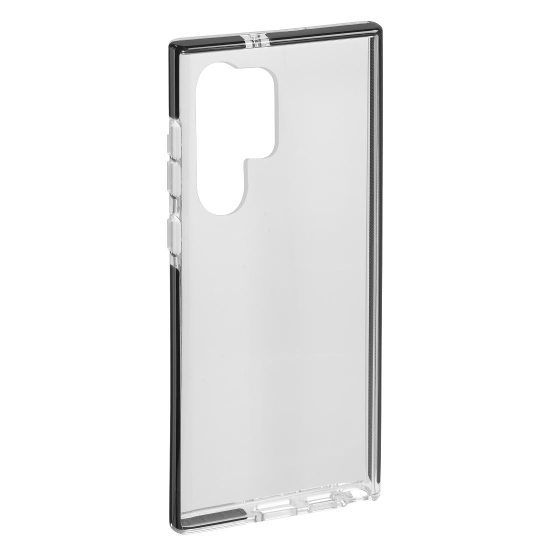 Hama Protector Handy-Schutzhülle Cover Schwarz - Transparent (00215585)