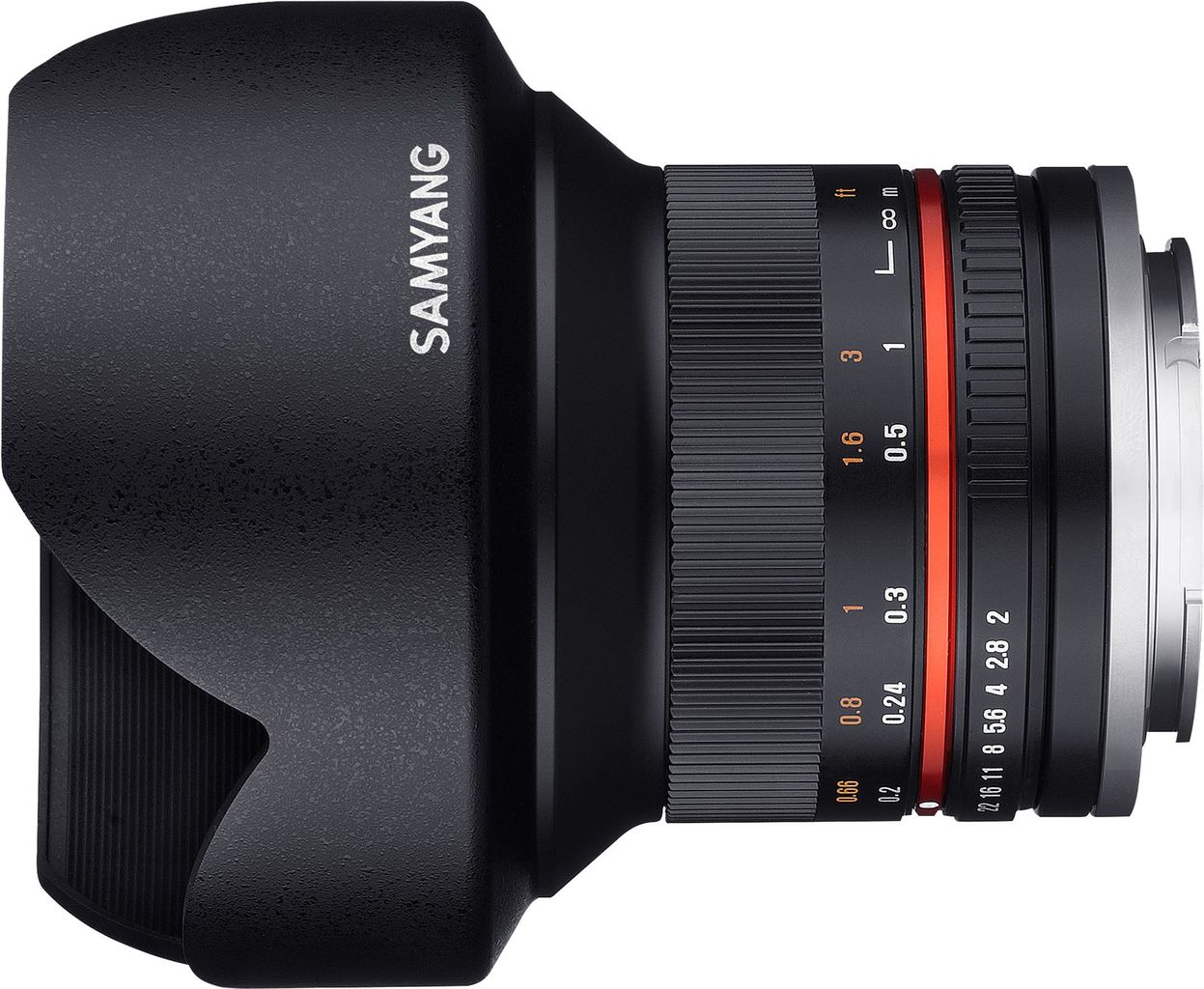 SAMYANG F 2/12 NCS CS schwarz Fuji X