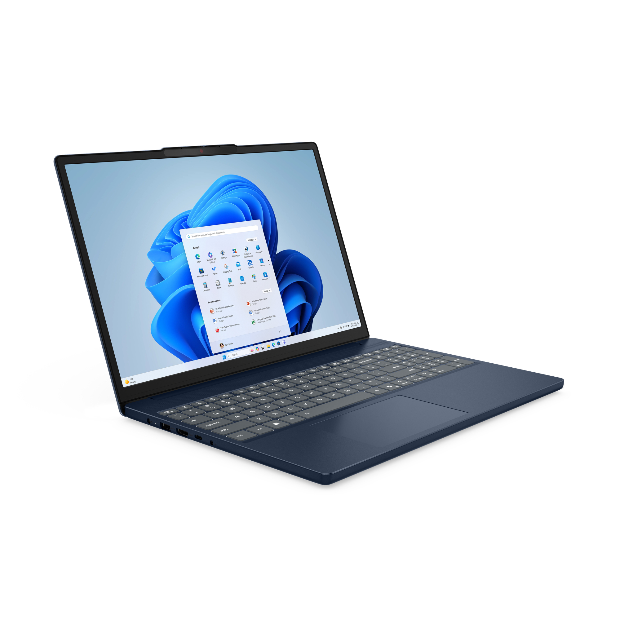 Lenovo IdeaPad Slim 3 15ARP10 15.3" WUXGA AMD Ryzen 7 170 16 GB RAM 512 GB SSD Cosmic Blue