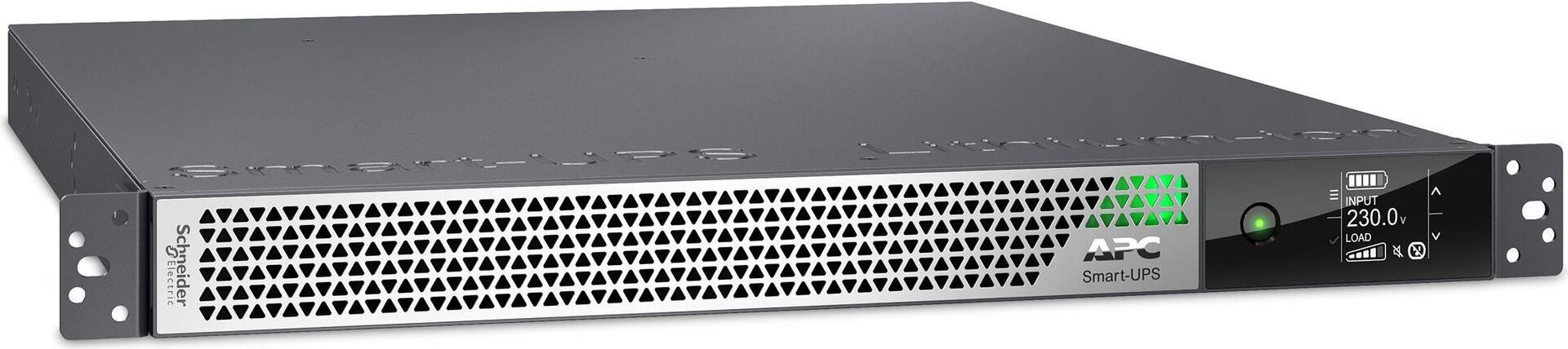 APC Smart-UPS Ultra SRTL2K2RM1UINC USV Online-Doppelwandler 2200 VA 2200 W Lithium-Ionen 1U Silbergrau