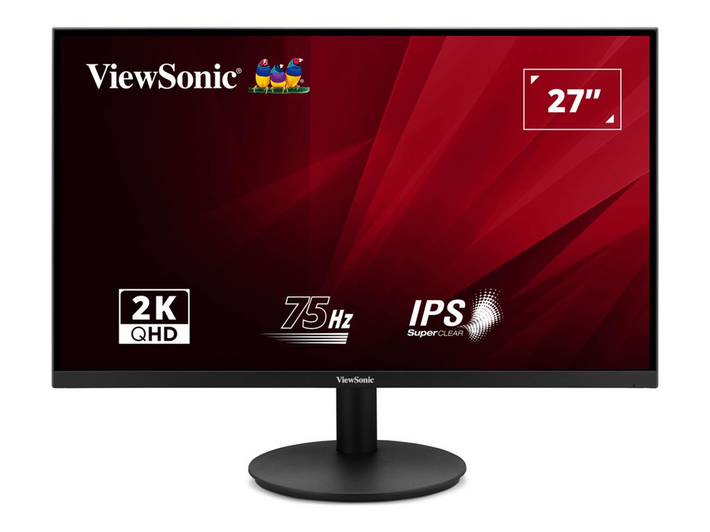 ViewSonic VA2708-2K-HD-2 27" IPS QHD-Monitor 2560x1440 75 Hz Schwarz