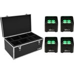 EUROLITE Set 4x LED TL-4 Trusslight + Case (20000638)