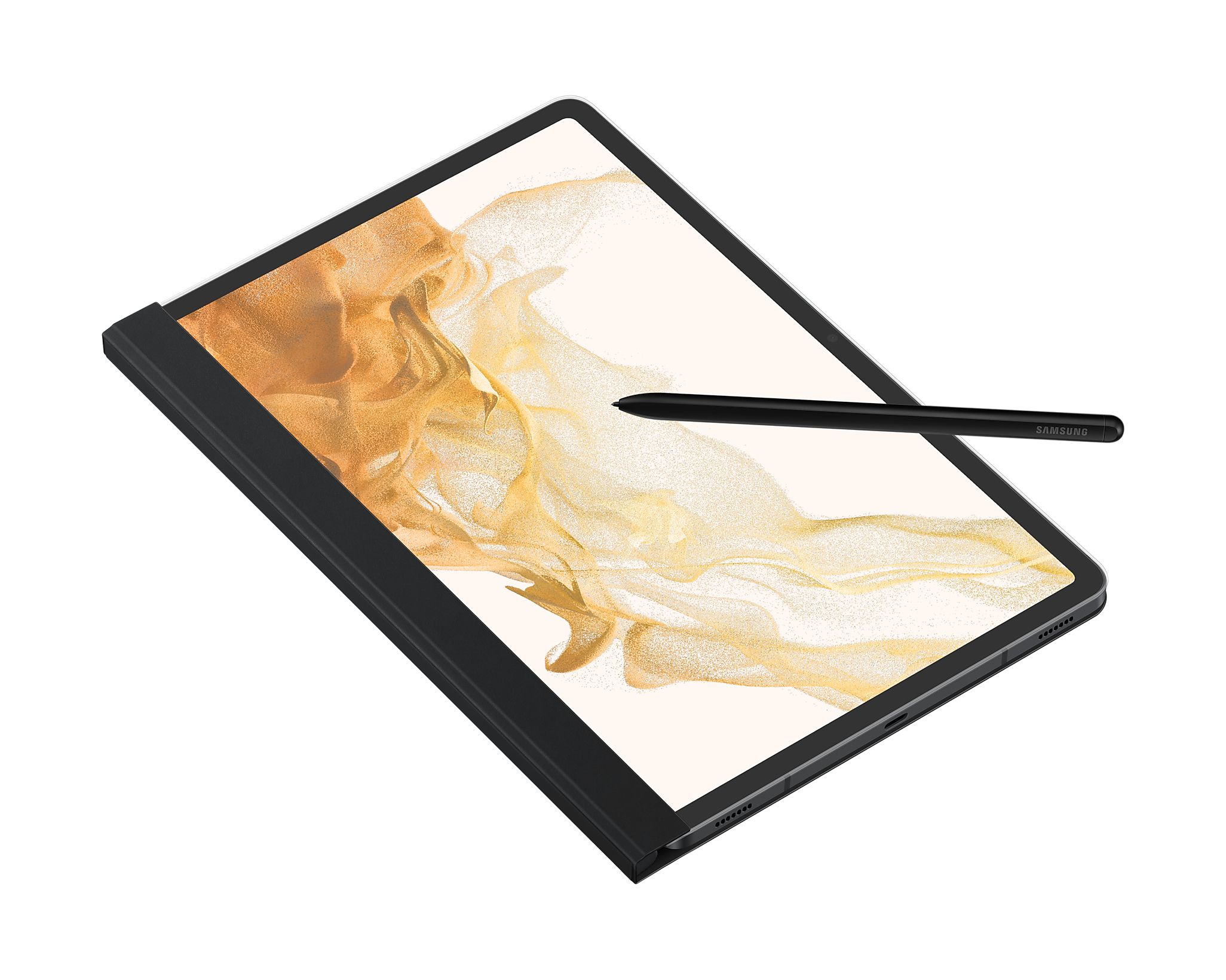 Samsung Note View Cover für Galaxy Tab S8 11" Schwarz