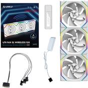 Lian Li UNI FAN SL Wireless ARGB PWM Lüfter 3er-Pack inkl. Controller - Reverse Blade 120 (12RSL1W3W)