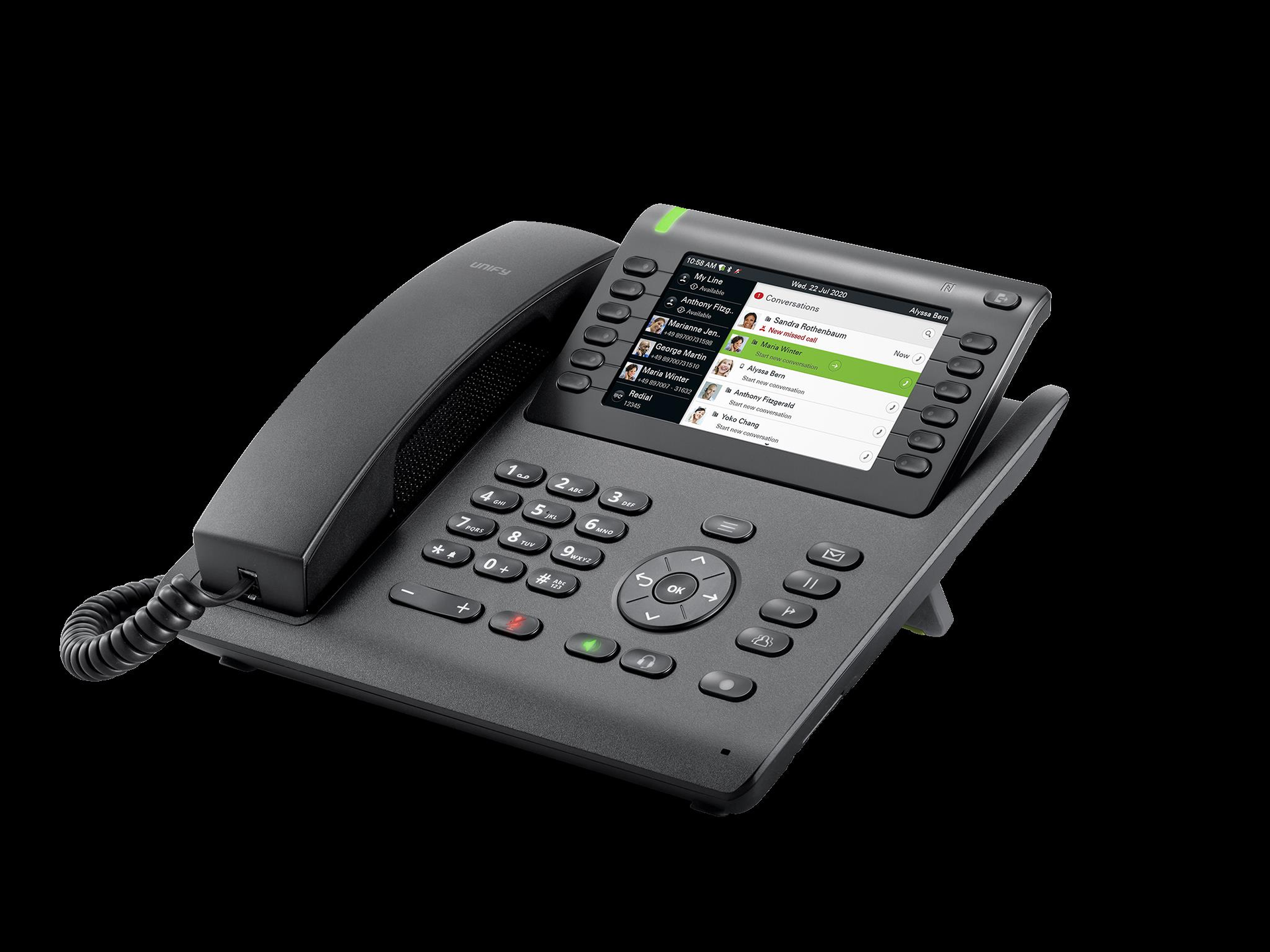 Unify OpenScape Desk Phone CP700 VoIP-Telefon L30250-F600-C438