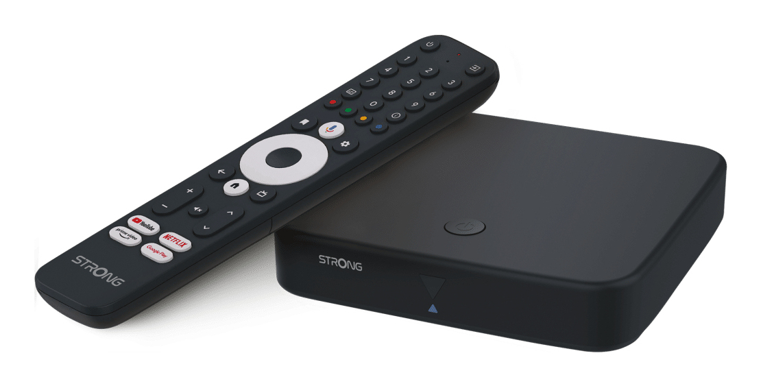 Strong SRT423 Set-Top-Box DVB-C DVB-T2 4K Ultra HD Schwarz