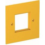 OBO Bettermann Vertr Abdeckplatte 1fach Modul 45 VH-P4 (6109840)