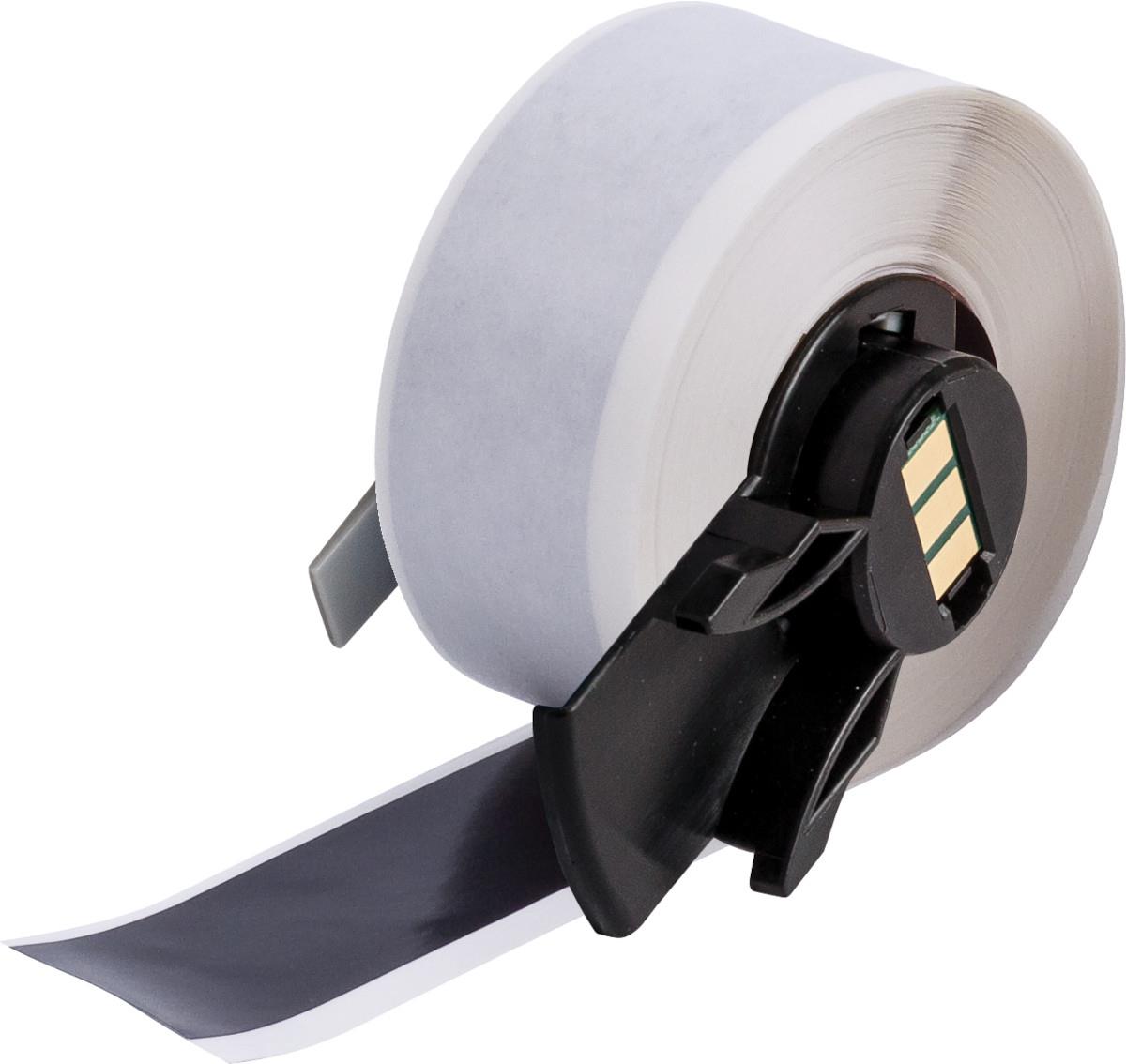 Brady M6C-1000-439-BK Schwarz Selbstklebendes Druckeretikett (174309)