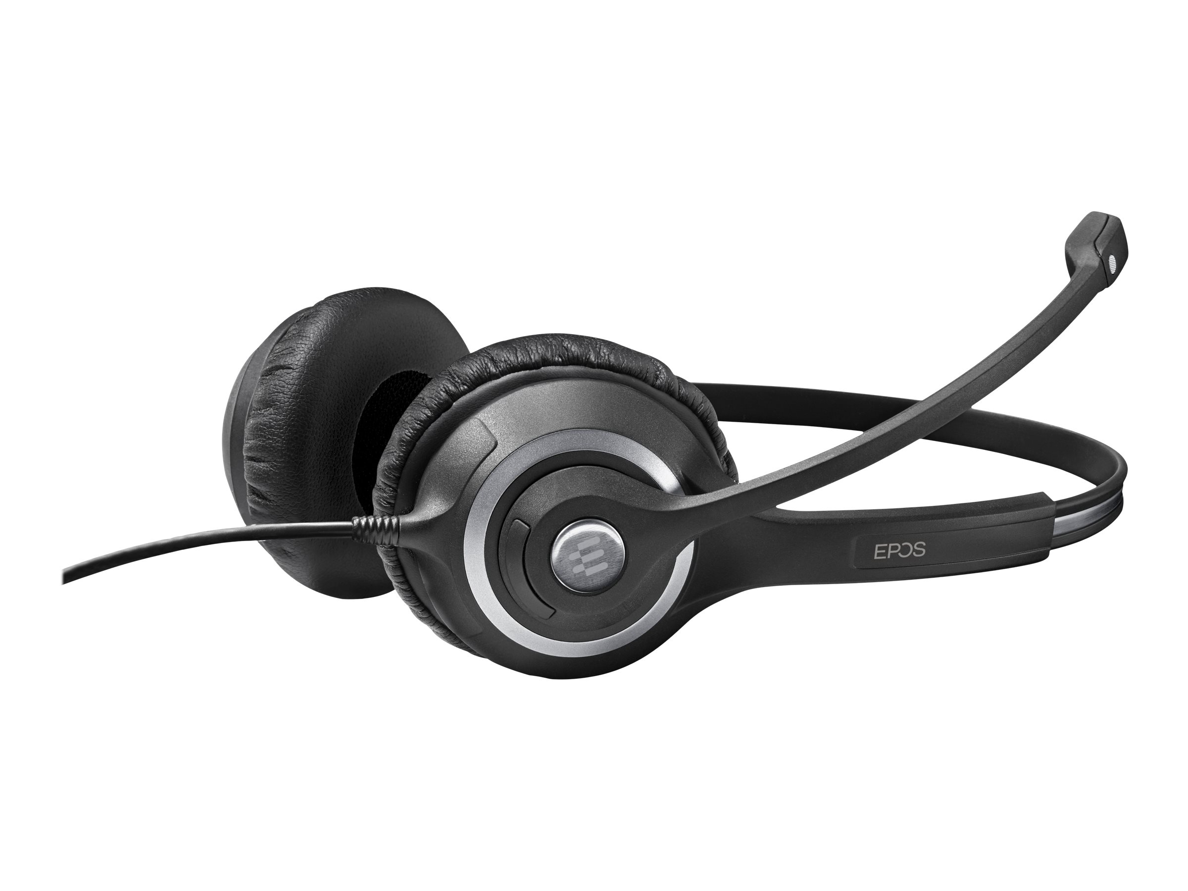 EPOS IMPACT SC 268 On-Ear Headset Easy Disconnect Schwarz, Silber