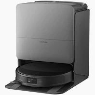 Roborock Saros 20X Schwarz Wischroboter mit RockDock Absaug- /Reinigungsstation (S20X52-00)