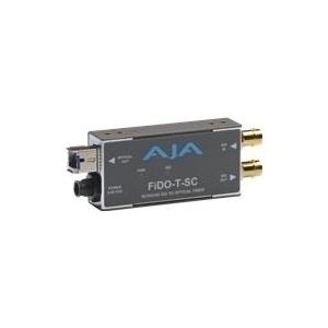 AJA FiDO-T-SC Single Channel SDI to SC Fiber with Looping SDI Output (FiDO-T-SC)