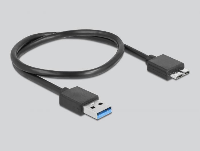 DELOCK Externes Gehäuse 2.5\" SATA HDD/SSD USB Typ Micro-B