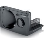 Severin AS 9578 Allesschneider Limited Edition – Kompakt & Klappbar, 100W, Schwarz matt (AS 9578)