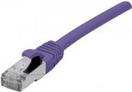 EXERTIS CONNECT Patchkabel S/FTP (PiIMF), Cat 6A (EIA/TIA), violett, 2,0 m Patchkabel mit besonders