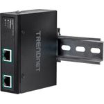 Trendnet TI-E100 Netzwerk-Erweiterungsmodul Netzwerksender 10,100,1000 Mbit/s Schwarz (TI-E100)