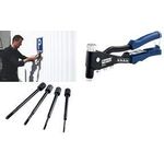 Rapid Blindnietmutterzange RP110, aus Aluminium-Druckguss passende Blindnietmuttern: M3, M4, M5 & M6, mit Stahlhebel, - 1 Stück (5001722)