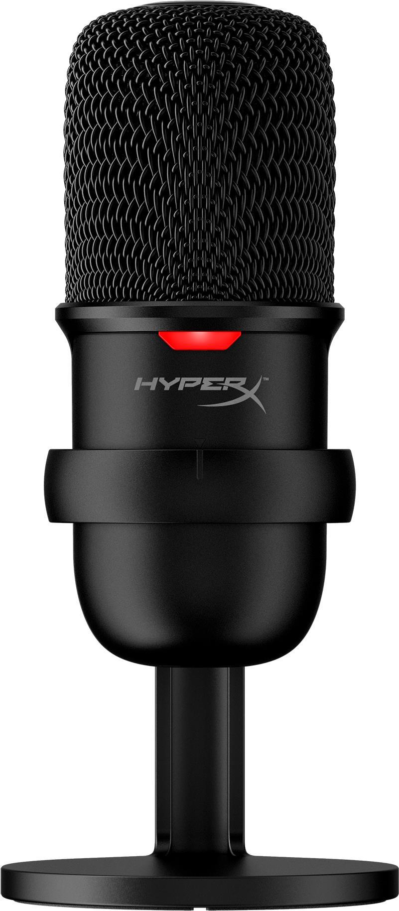 HyperX SoloCast - Tischmikrofon - -6 dB - 20 - 20000 Hz - 16 Bit - 48 kHz - Verflüssiger (HMIS1X-XX-BK/G)