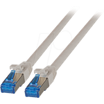 EFB-Elektronik RJ45 Patchkabel Cat.6A S/FTP TPECat.7 Rohkabel superflex grau 3m Hersteller: EFB Elektronik (K5525FGR.3)