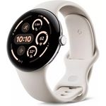 Google Pixel Watch 3 Wifi Silver Porcelain Band - CW (GA05735-DE) (B-Ware) (geöffnet)