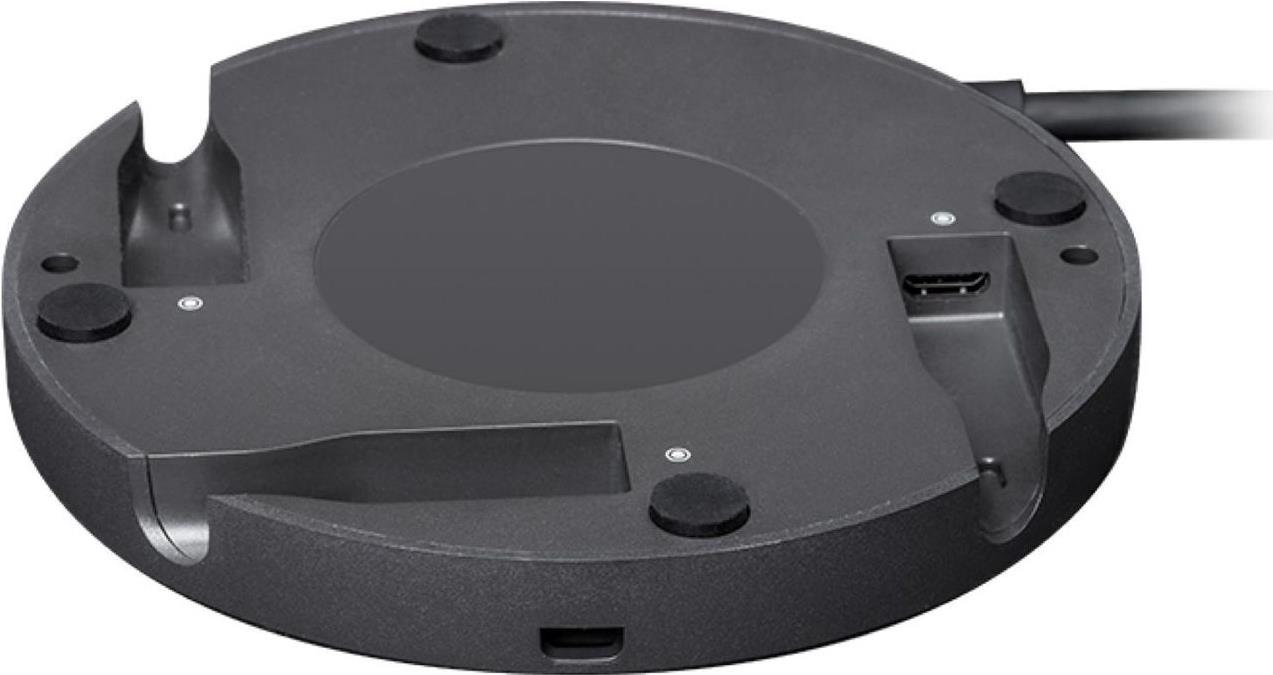 Logitech Rally Mic Pod Hub Mikrofon-Schnittstellenadapter Graphite