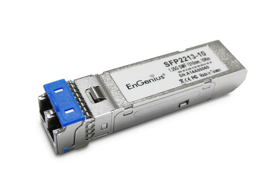 EnGenius SFP2185-05A SFP-Transceiver 1,25 Gbit/s Multi-Mode 850 nm 0,5 km Blau, Silber