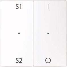 Merten Wippen für Taster-Modul 2fach (Szene1/2 - 1/0) (MEG5228-6035)