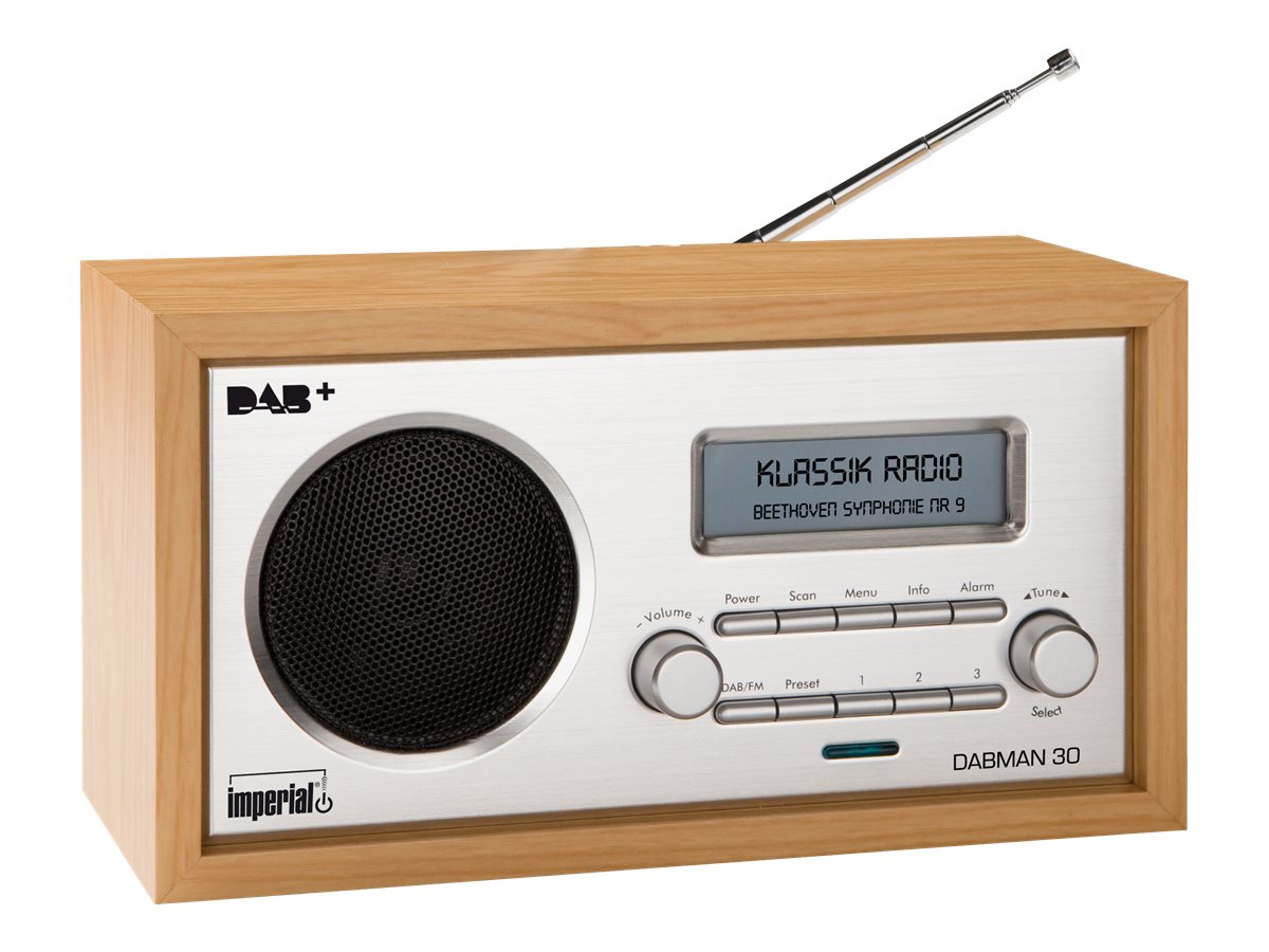 Imperial DABMAN 30 DAB+ Radio 5 W Buchenholz