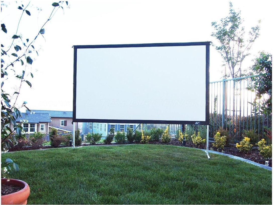 Elite Screens Yard Master 2 Series OMS120H2 120" Projektionsleinwand Weiß, Silber