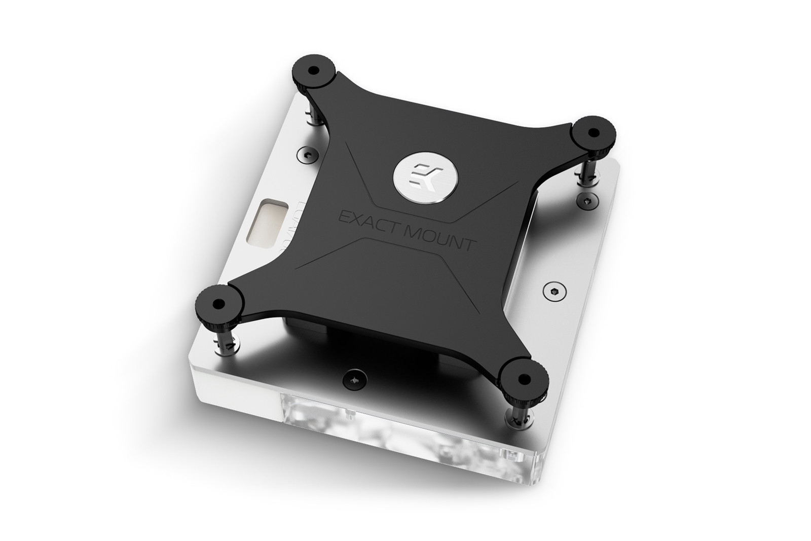 EK Water Blocks EK-Quantum Velocity D-RGB Wasserblock Acryl Kupfer LGA 1700 1/4" Schwarz/Nickel