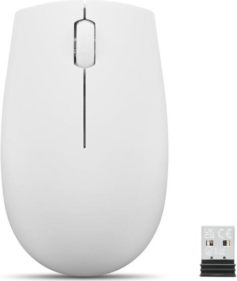 Lenovo 300 WIRELESS MOUSE?GREY Maus Beidhändig RF Wireless Optisch 1000 DPI (GY51L15677)