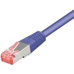Patchkabel S-STP (PIMF), Cat 6, violett, 25,0 m Patchkabel mit besonders schmalem Knickschutz (71525V)
