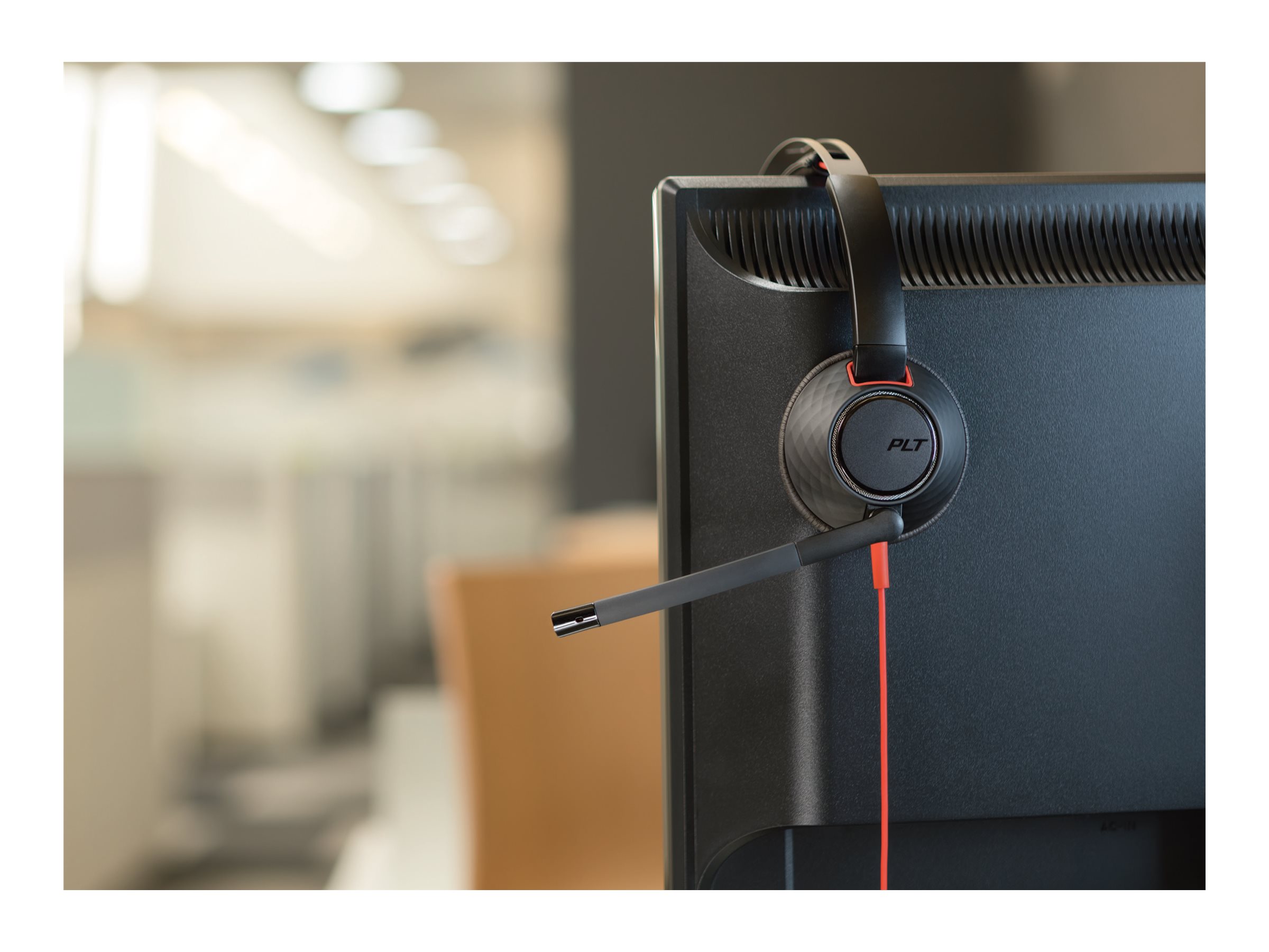 HP Poly Blackwire 5220 Stereo On-Ear Headset USB-C 3,5 mm Schwarz